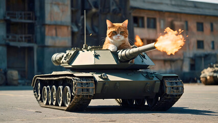 Cat tank commander 
