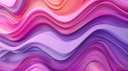 Wall Mural - A colorful abstract background with wavy lines