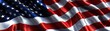 © ngstock - American flag in red, white, and blue waving in the wind, high-resolution, hyper-realistic, dynamic lighting, patriotic background