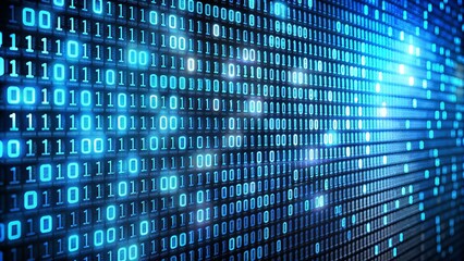 binary code background
