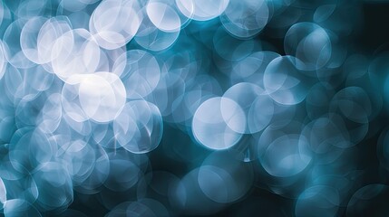 Wall Mural - bokeh around the edge of the frame, circle pattern around edge, large white, light and airy, high key, 50mm, F 1.8. black background, asset, png., photoshop asset
