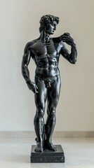 Wall Mural - A statue of a man, antique art classics