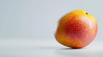 Wall Mural - mango fruit isolated on white background. 