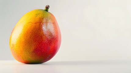 Wall Mural - mango fruit isolated on white background. 