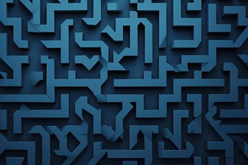 Leinwandbilder - a colorful abstract pattern with squares, Illustrate a vector background with a geometric maze