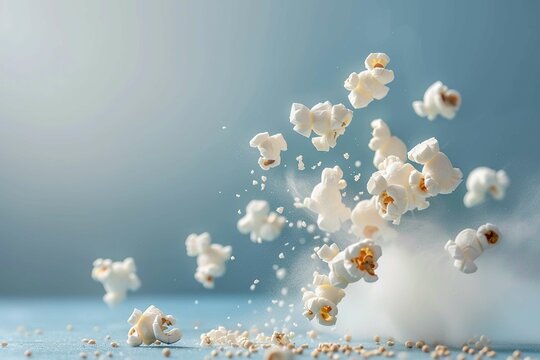 Popcorn in air 