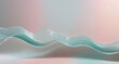 © 藤田信夫 - 淡い色彩の背景に流れる3d模様がリズム感で心を落ち着かせるイメージ
