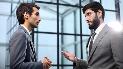 Wall Mural - handshake business partners after discussion of the contract