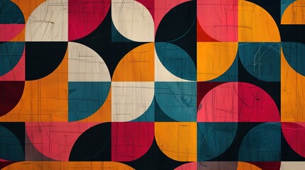 Pattern graphic wallpaper
