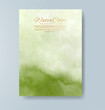 © REZI - Cards with watercolor background. Design for your cover, date, postcard, banner, logo.