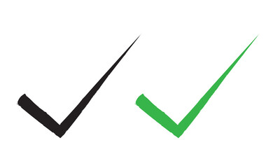 Wall Mural - checkmark done icon. check mark select tick icon. vector illustration. eps 10