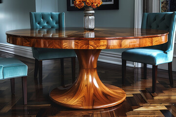 Poster - Elegant Dining Room Table