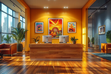 Wall Mural - Modern Office Space