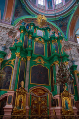 Wall Mural - interior of the church of st mary