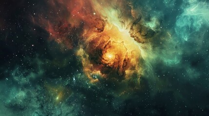 enigmatic galactic vortex phenomena swirling in the depths of the universe.
