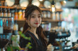 © La Neve - Female Barista in Coffee Shop During Daytime