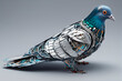 © Denis Lytiagin - Cybernetic pigeon. Generative AI