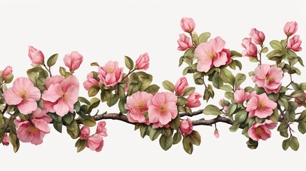 Wall Mural - pink blossom