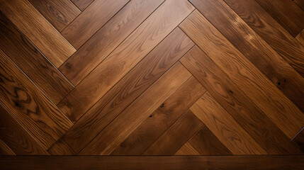 Wall Mural - Natural wood texture. Luxury Herringbone Parquet Flooring. Harwood surface. Wooden laminate background