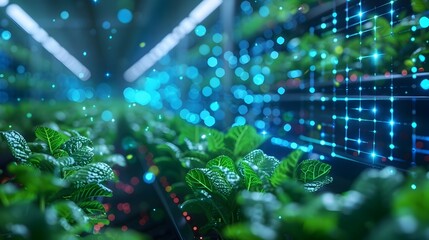 Poster - Autonomous Farm Managed by Artificial Intelligence for Optimized Crop Growth and Resource Utilization