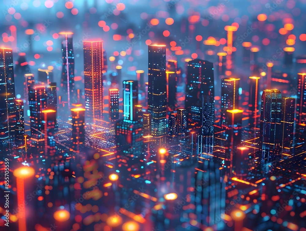 AI Enhanced Digital Twin of a Futuristic Smart City Visualizing Real ...