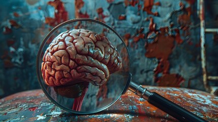 Poster - Magnified Brain Exploring the Intricate Structures of Cognition and Scientific Discovery