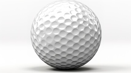 white golf ball