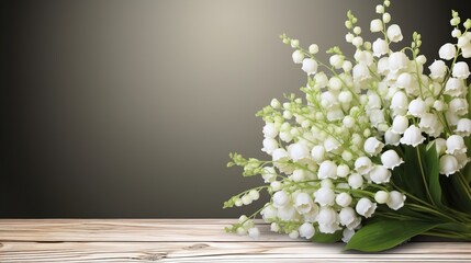 Wall Mural - bouquet of snowdrops