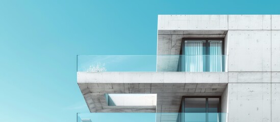 Aufkleber - Abstract architecture. with copy space image. Place for adding text or design