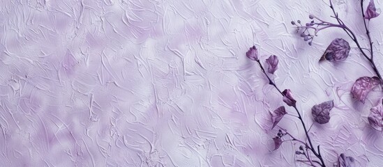 Aufkleber - Light purple hanji, traditional Korean paper handmade from mulberry trees. Copy space image. Place for adding text or design