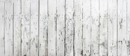 Aufkleber - White wooden wall background. with copy space image. Place for adding text or design