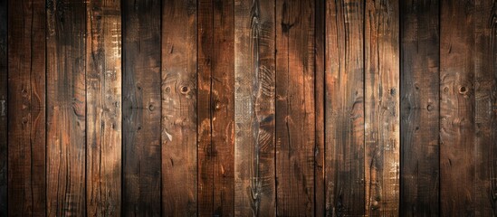 Wall Mural - Old wood panel background textured for design and decoration. with copy space image. Place for adding text or design
