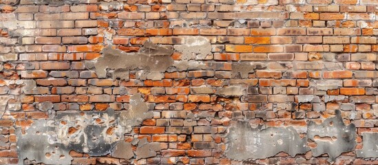 Aufkleber - Brick wall texture or background. with copy space image. Place for adding text or design