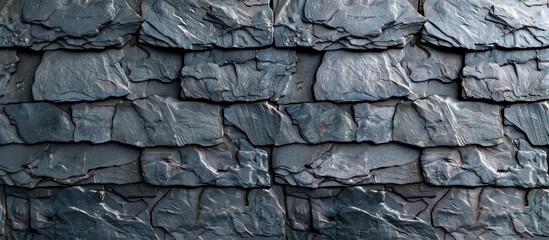 Aufkleber - slate roofing texture, tiles, slate tile. with copy space image. Place for adding text or design