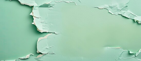 Aufkleber - Small Business Saturday write isolated on pastel background and green torn paper. with copy space image. Place for adding text or design