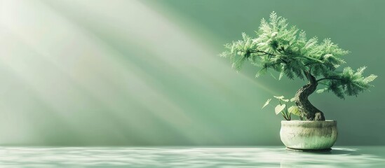 Poster - Indonesian Rupiah Money Tree Growing. Copy space image. Place for adding text or design