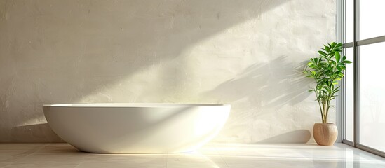 Poster - Bathroom. with copy space image. Place for adding text or design
