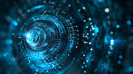 abstract technology banner