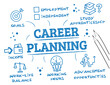 © Trueffelpix - career planning info graphic - vector illustration