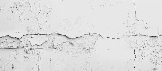 Poster - White cement wall texture and seamless background. with copy space image. Place for adding text or design