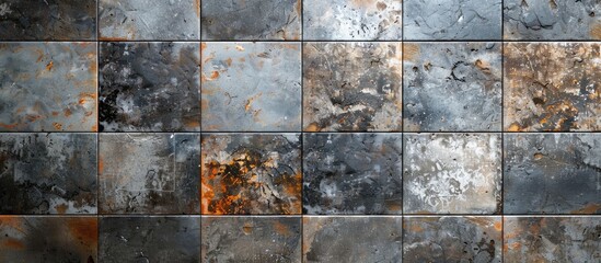 Canvas Print - ceramic tile texture. with copy space image. Place for adding text or design