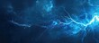 © vxnaghiyev - Blue Striking Electric Lightning Background. Copy space image. Place for adding text or design