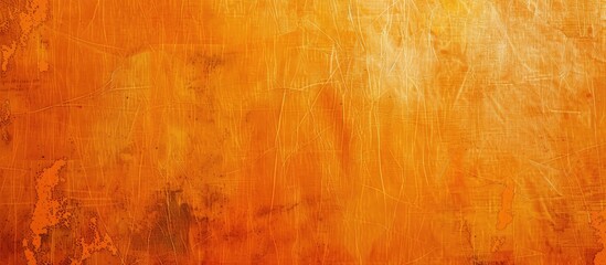 Poster - Grunge orange paper background or texture. Copy space image. Place for adding text or design