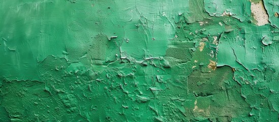 Wall Mural - green concrete wall texture. Copy space image. Place for adding text and design