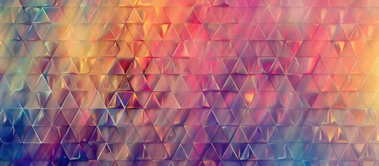 Wall Mural - Modern pattern with seamless patterns. Geometric elements. Blurred gradient background. Design for screen, presentation, wallpaper, holiday object. Copy space image