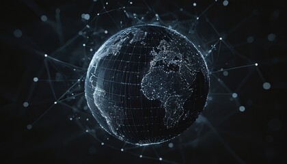 Poster - Digital Earth Illuminated by Data Streams