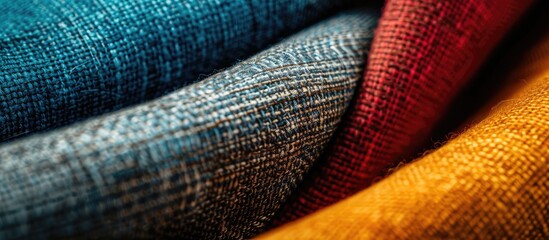 Poster - furniture fabric texture background.textile industry background. copy space image. place for adding 