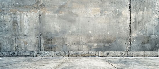 Poster - solid color concrete wall. copy space image. place for adding text and design