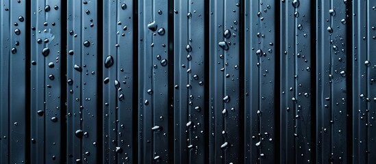 Aufkleber - drops on louver glass after rain. copy space image. place for adding text and design