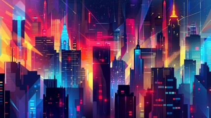 Dynamic Designs: Abstract Backgrounds for Any Concept